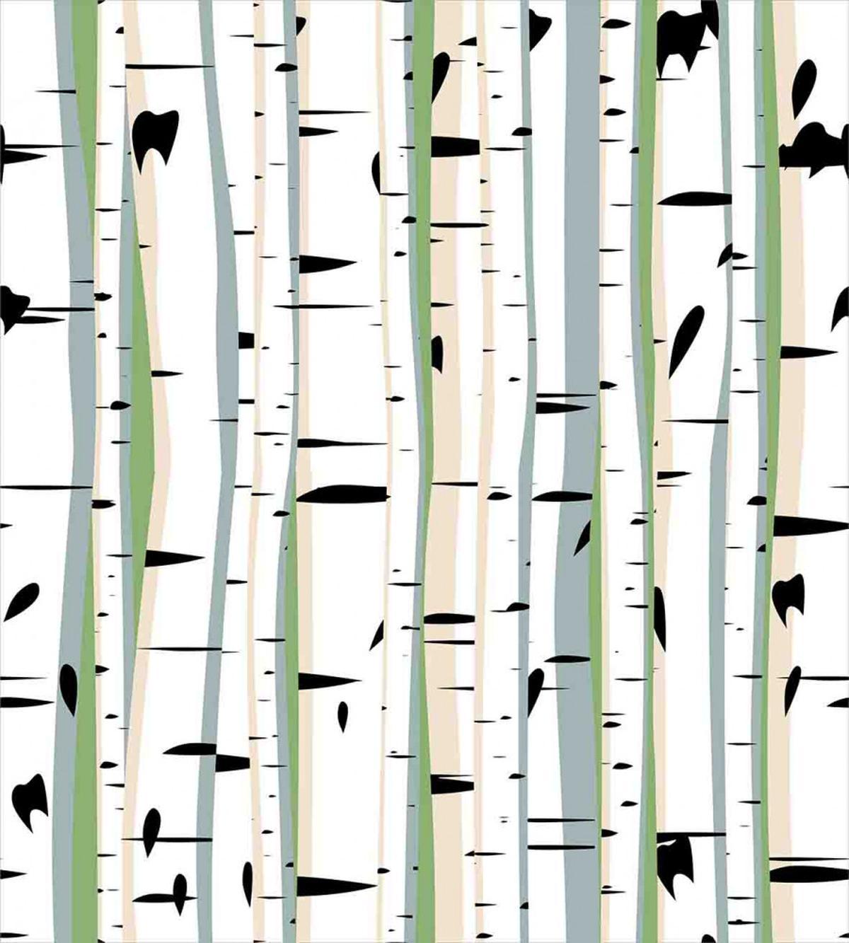 Trunks of Birches Pattern — Pattern