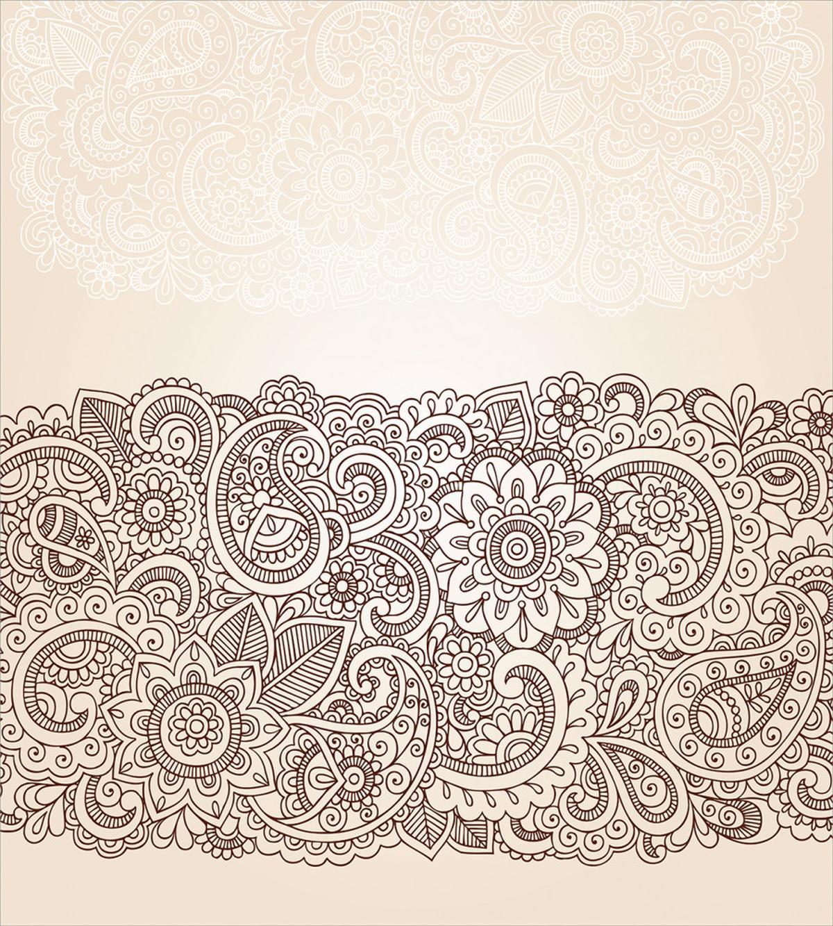 Mandala Paisley Pattern — Pattern