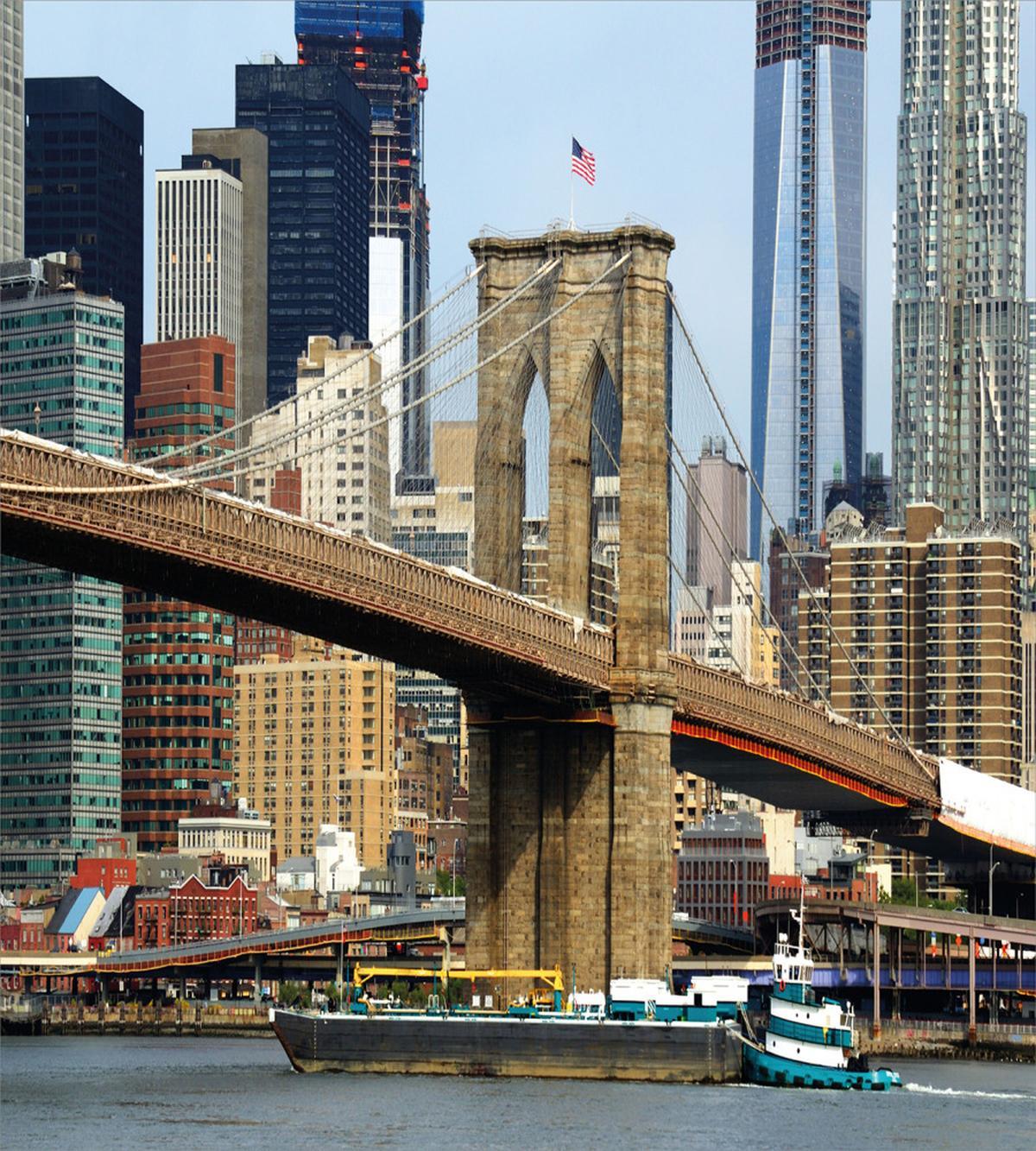 Skyline of Brooklyn NYC — Pattern