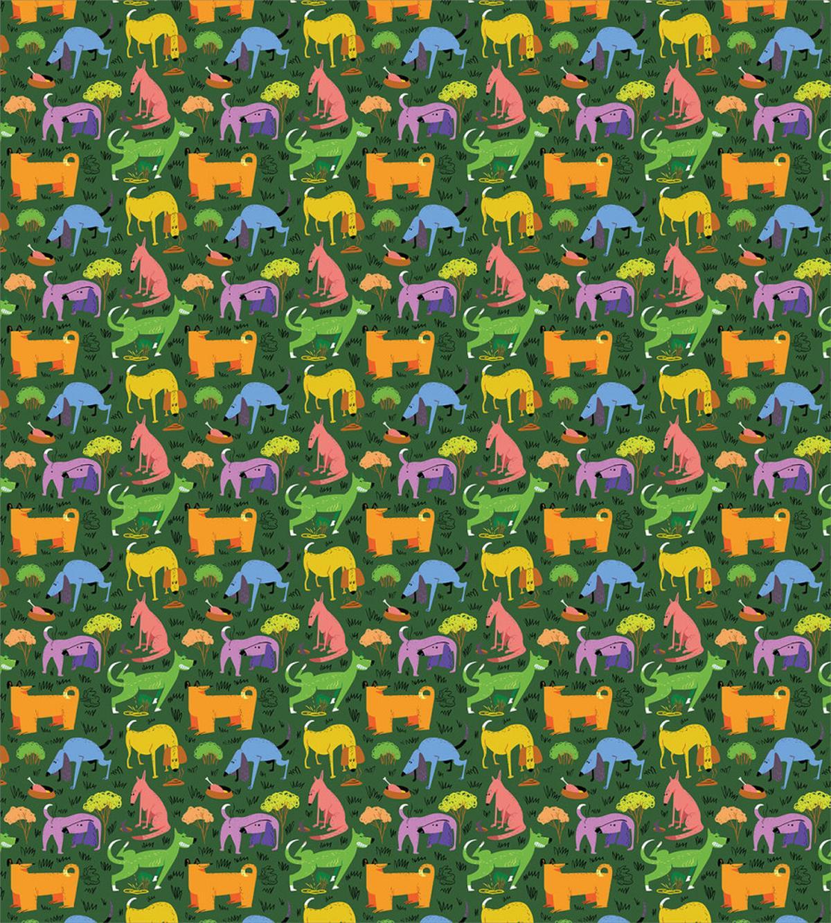 Assorted Cartoon Style Pets — Pattern