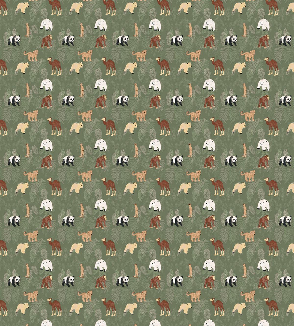 Leaves and Animals — Pattern