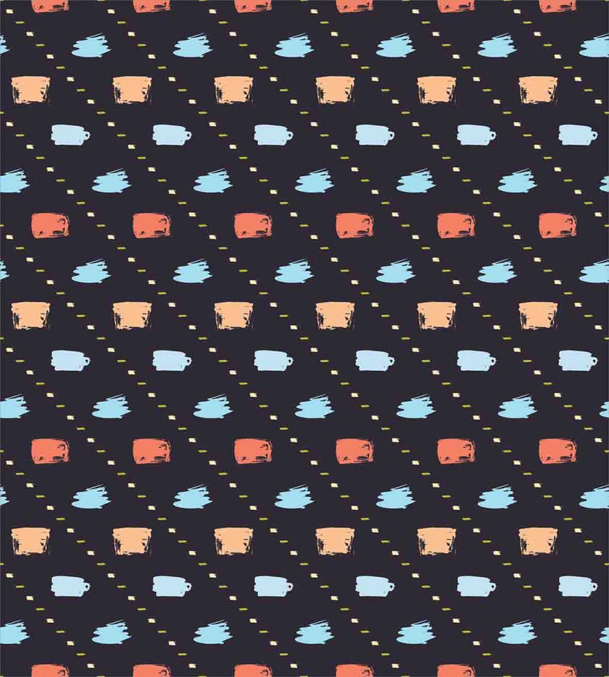 Hand Drawn Retro Image — Pattern