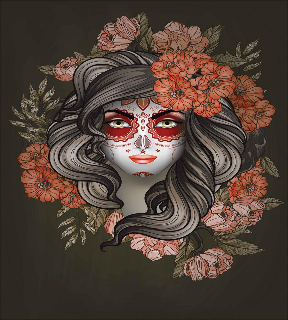 Calavera Woman — Pattern