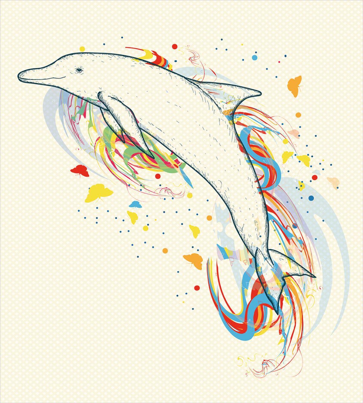Fish Rainbow Color — Pattern