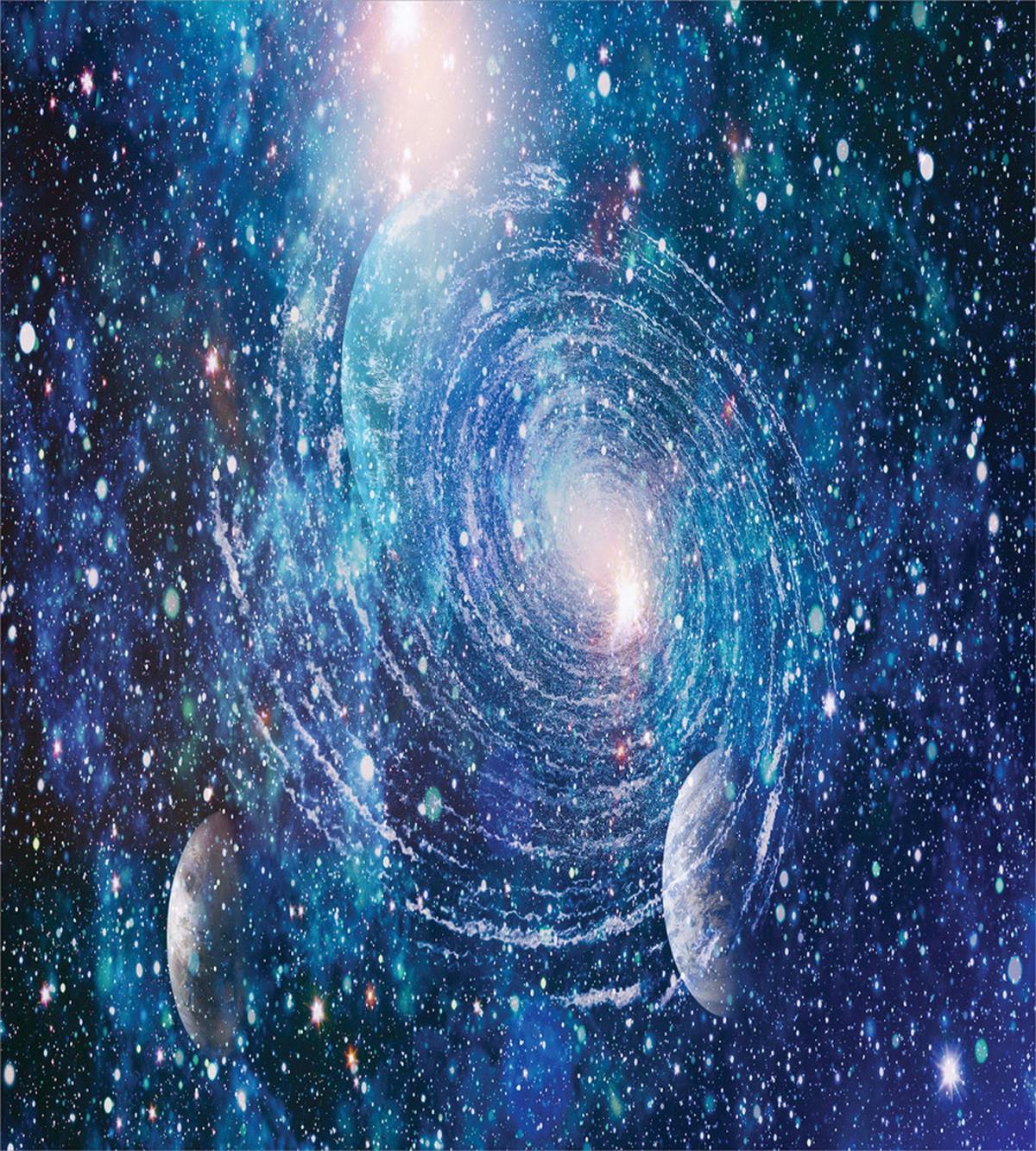 Nebula Helix with Planets — Pattern