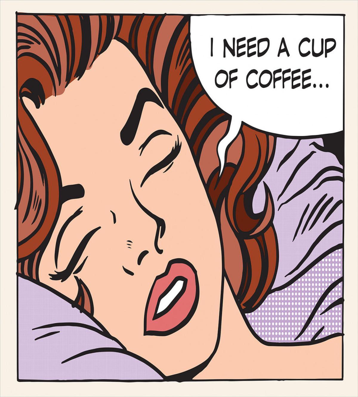 Pop Art Comic Beauty Sleep — Pattern