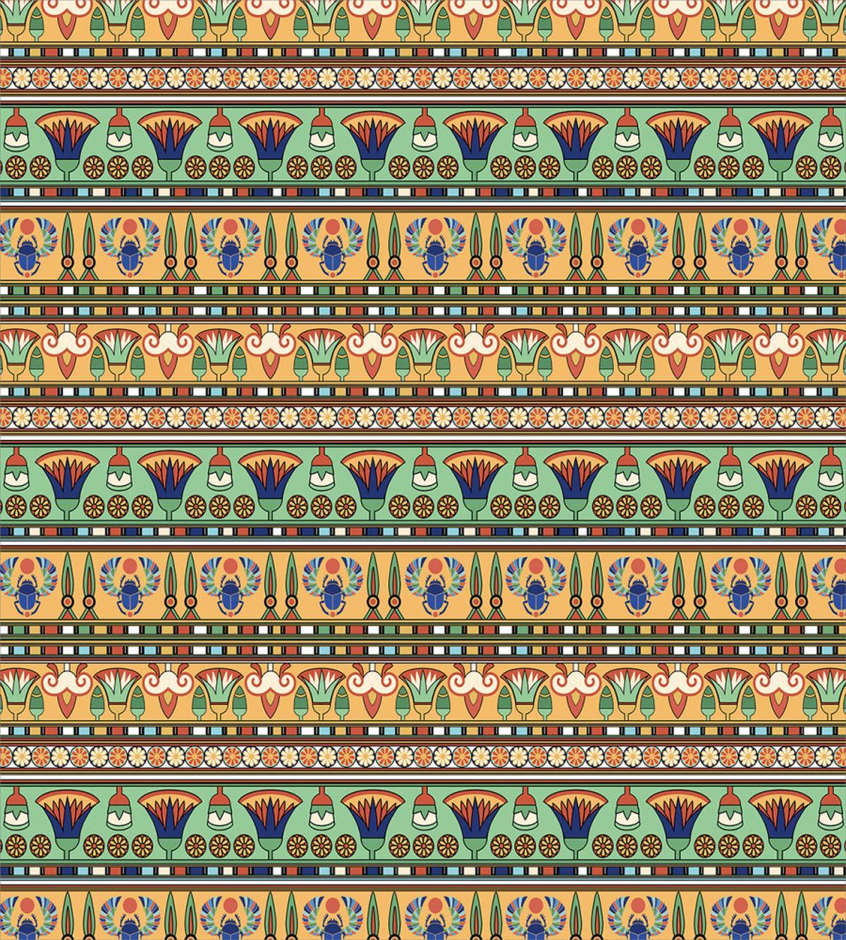 Lily Scarab — Pattern
