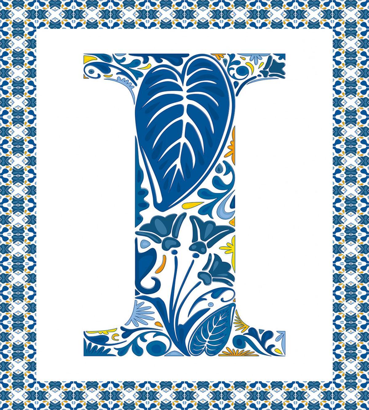 Flower Patterned Sign — Pattern