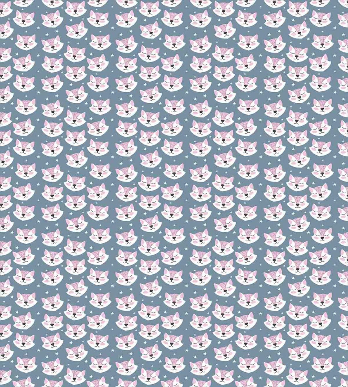 Sleeping Fox Sky Stars — Pattern