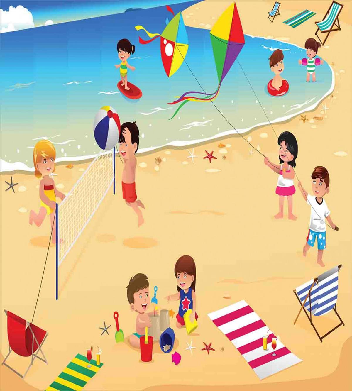Beach Volleyball — Pattern