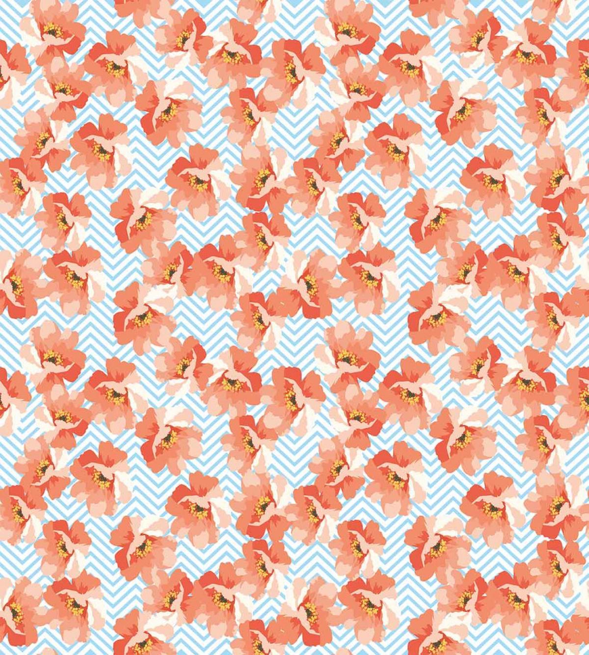 Romantic Poppy Flowers — Pattern
