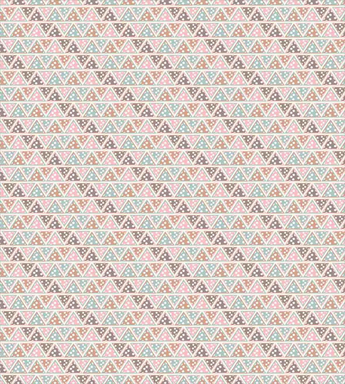 Pastel Toned Triangles — Pattern