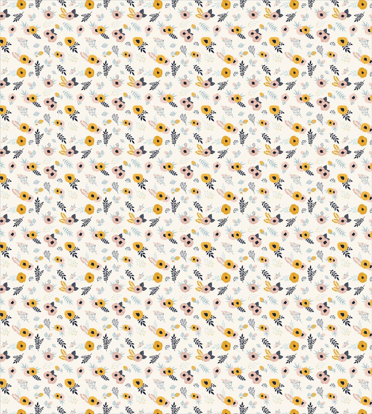 Pastel Romantic Nature Art — Pattern