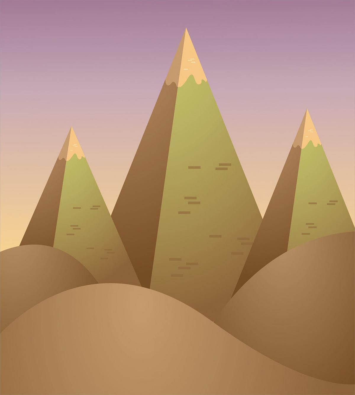 Pyramids Dune Sand — Pattern