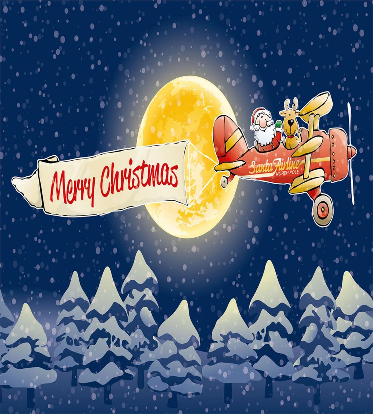 Santa Claus Airline — Pattern