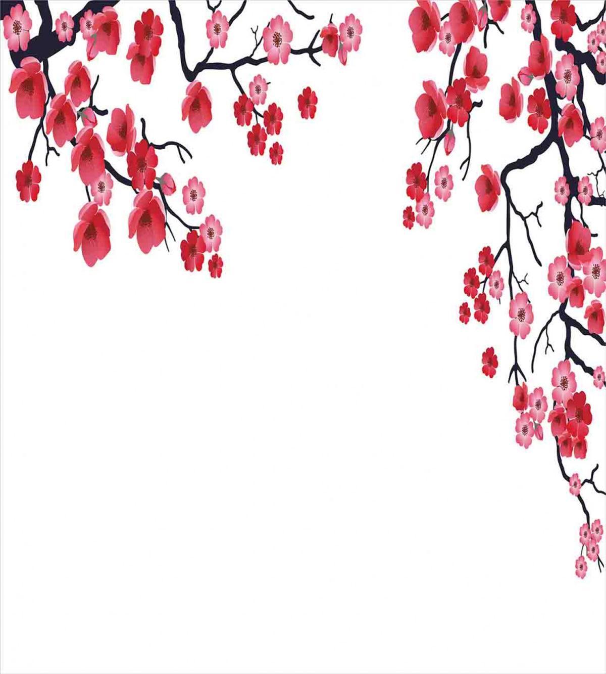 Sakura Branch Petal — Pattern