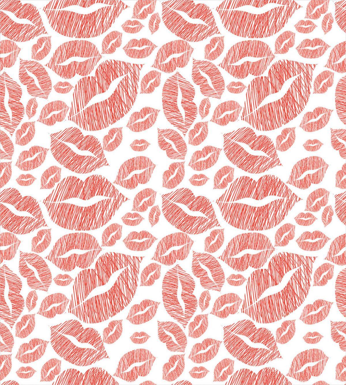 Hot Retro Lady Lips — Pattern