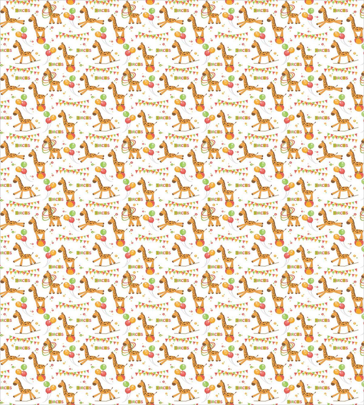 Playful Cartoon Circus — Pattern