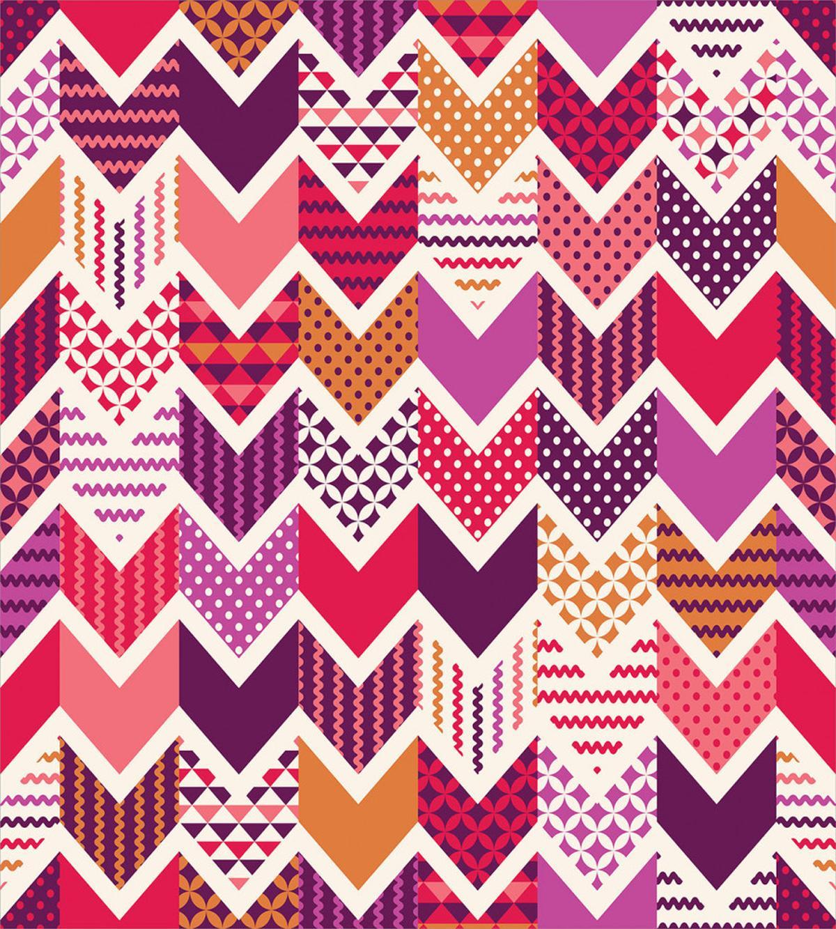 Arrow Chevron Geometry — Pattern