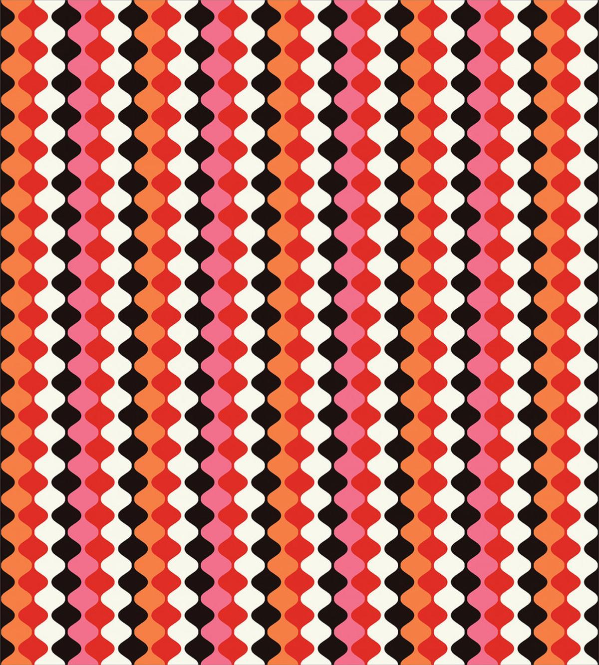 Curved Oval Abstract — Pattern