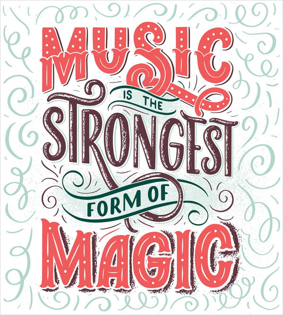 Retro Calligraphy — Pattern