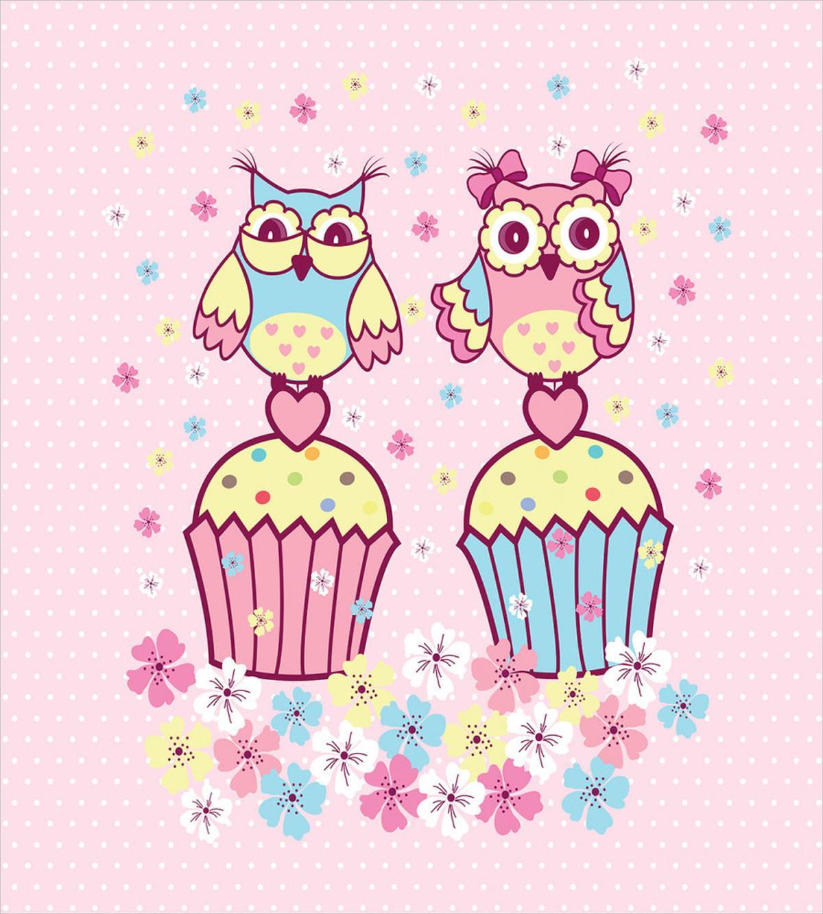 Couples Cupcakes Romantic — Pattern