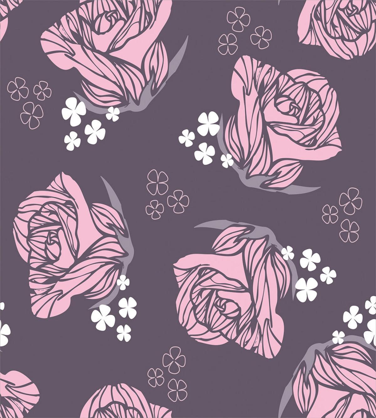Vintage Rose Soft Color — Pattern