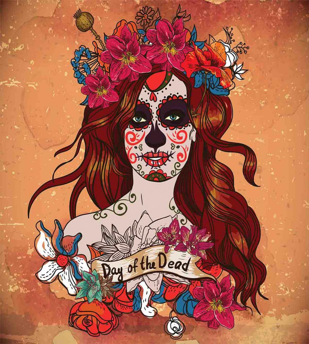 Mexican Skull — Pattern