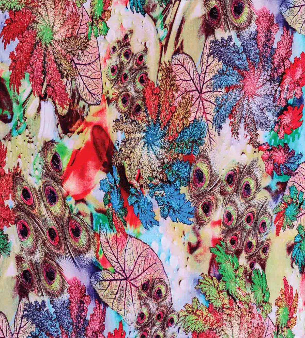 Peacock Feather Animal — Pattern