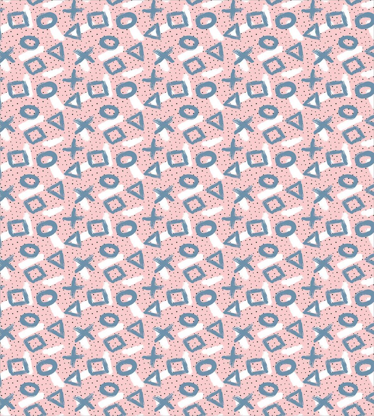 Modern Paintbrush Strokes — Pattern