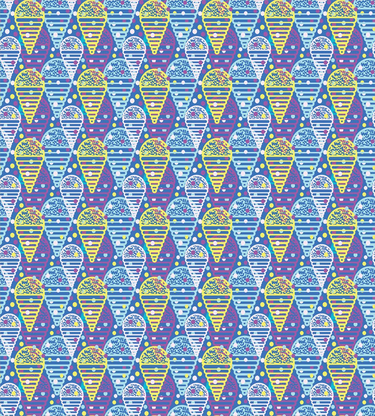 Memphis Funky Flavor — Pattern
