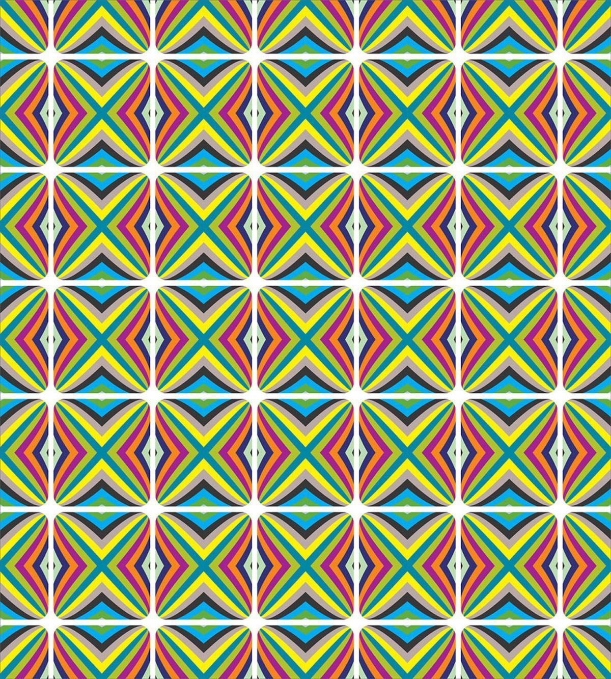 Contemporary Vivid Fractal — Pattern