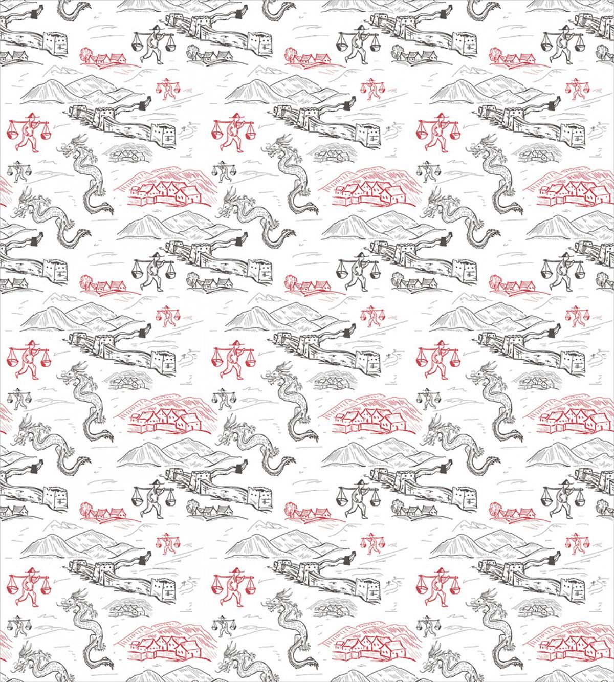 Wall of China — Pattern