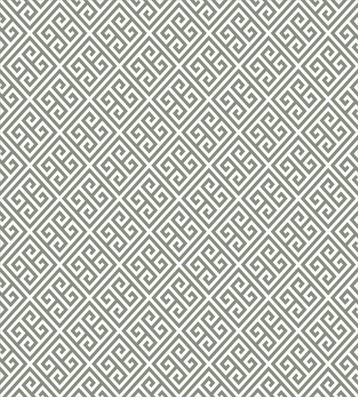 Geometric Sage Green — Pattern