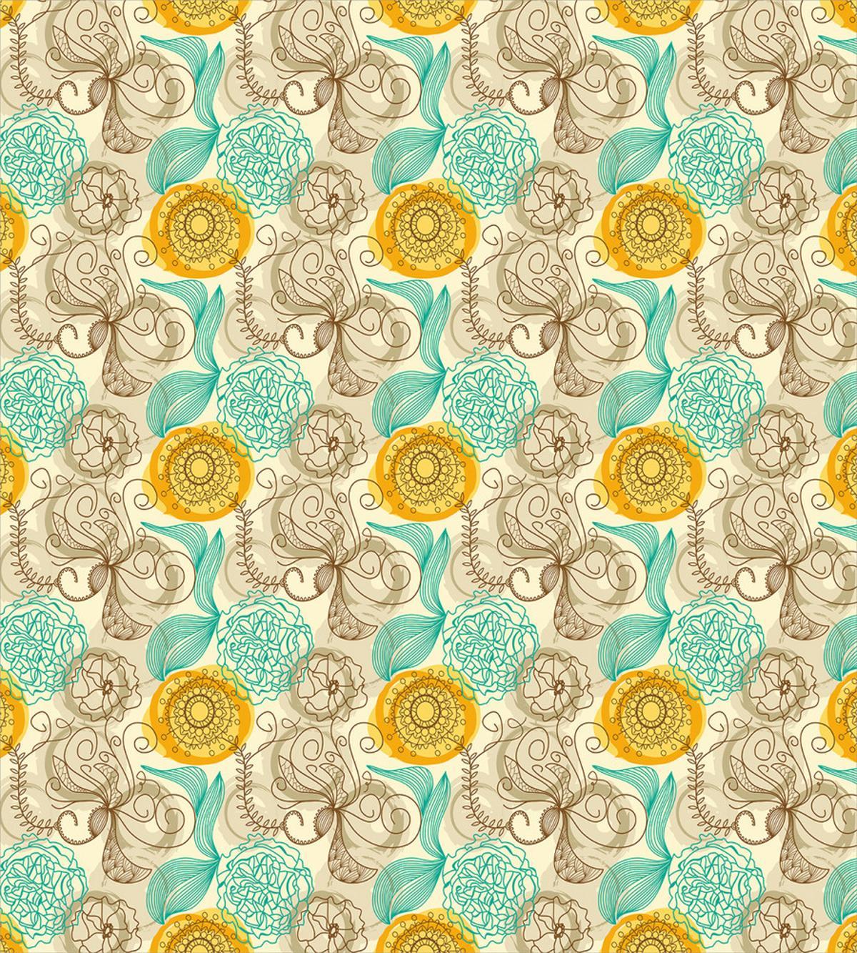 Abstract Carnations Art — Pattern