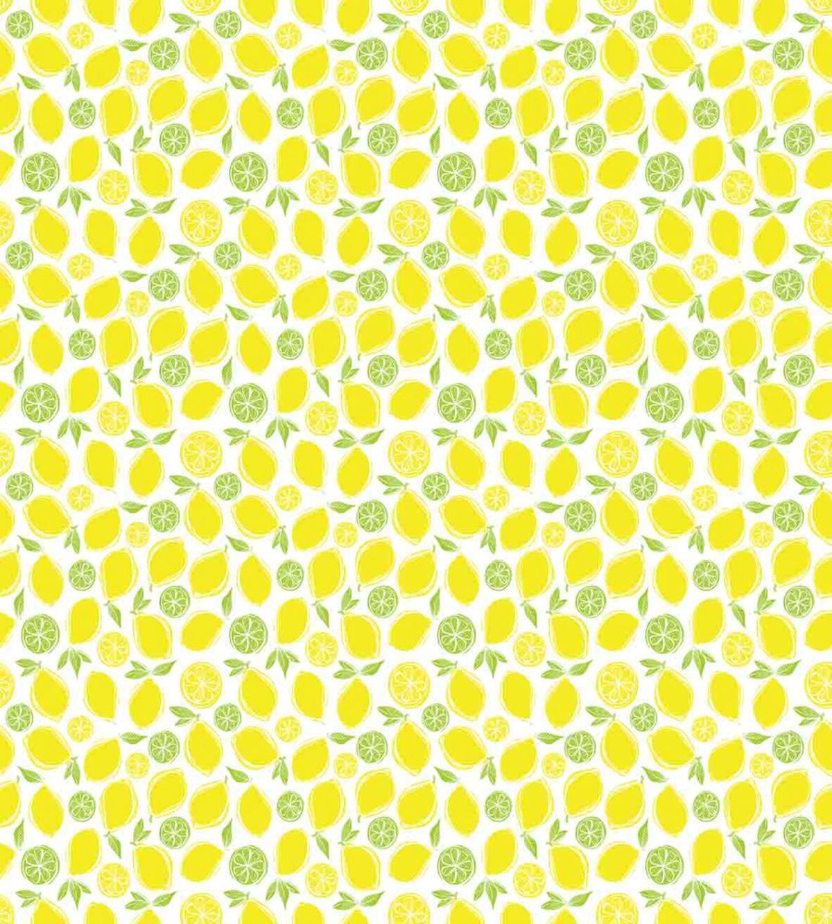 Lemons and Limes Half Slices — Pattern