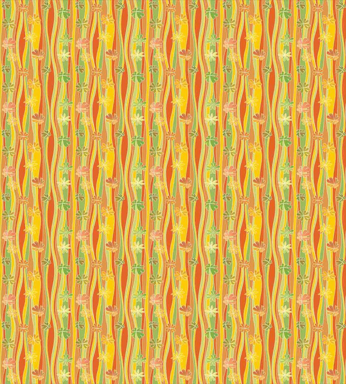 Colorful Skew Vertical Waves — Pattern