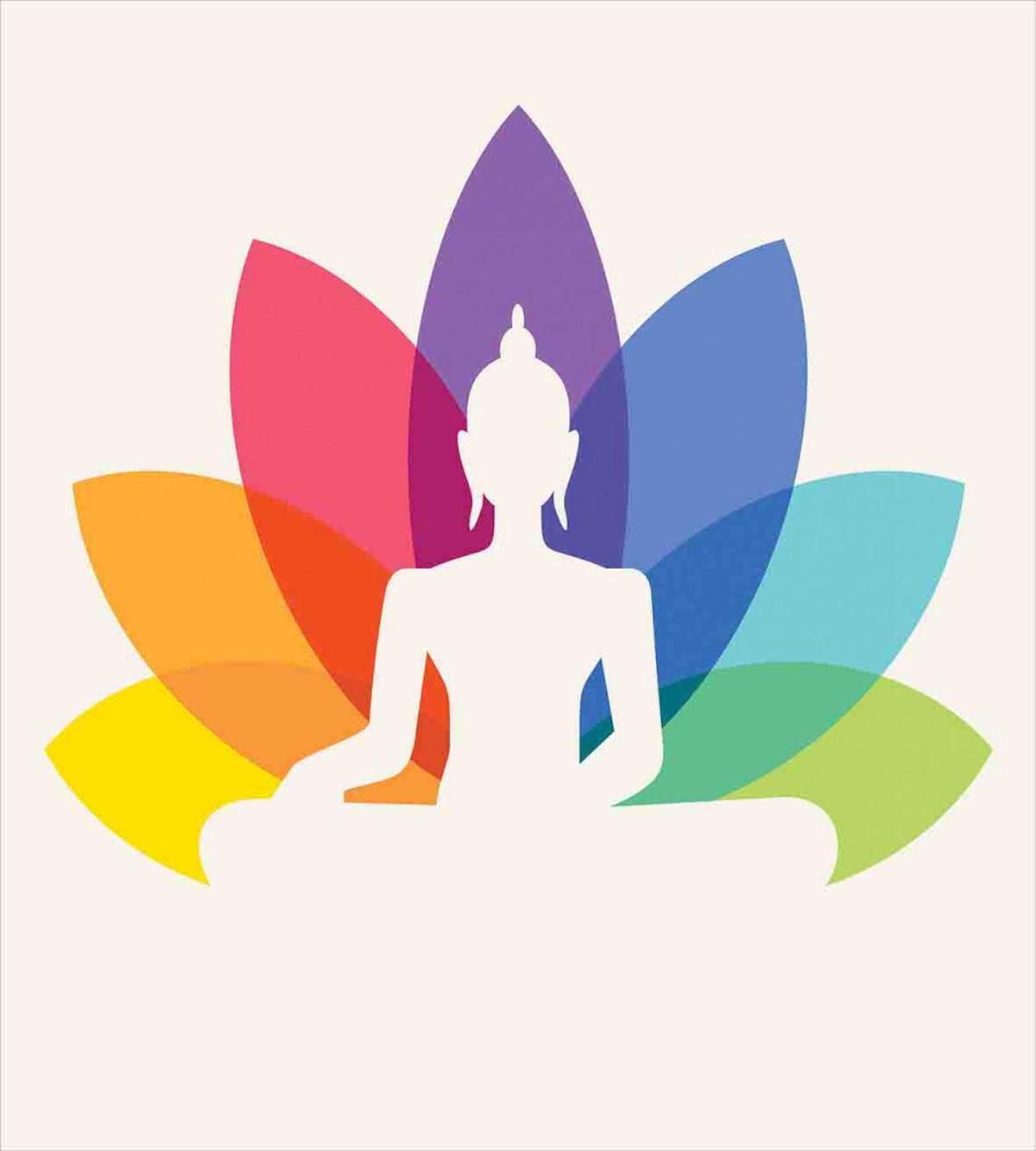 Colorful Lotus Flower — Pattern