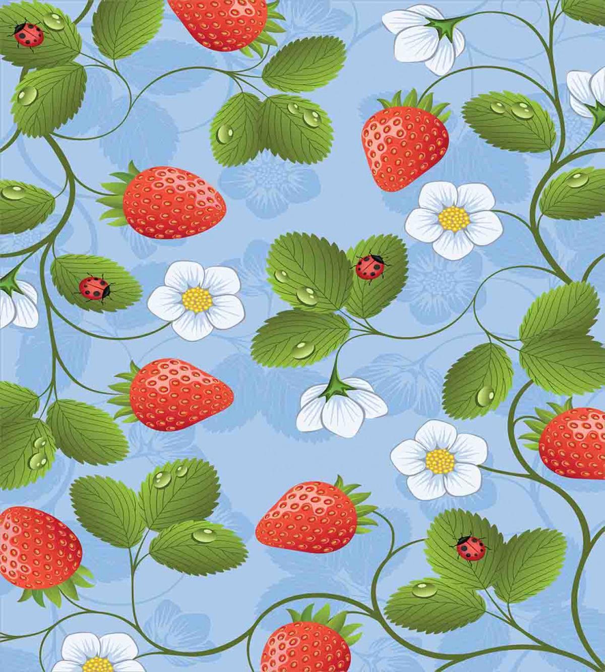 Strawberry Daisy Retro — Pattern
