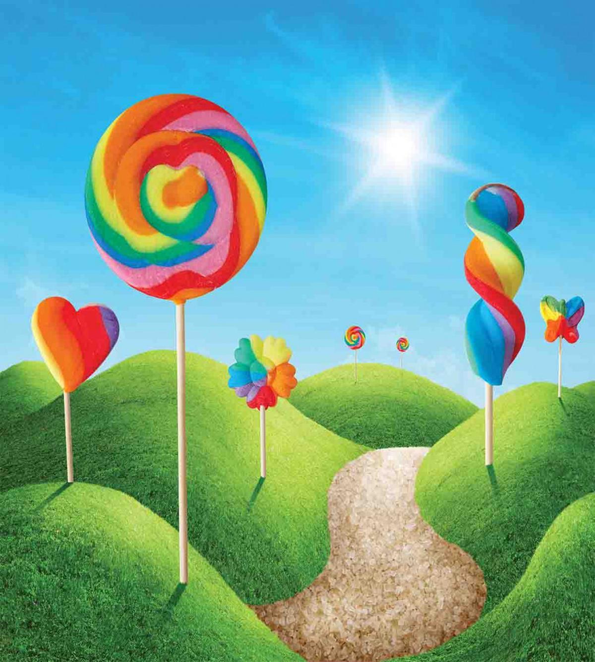 Candy Land Lollipops — Pattern
