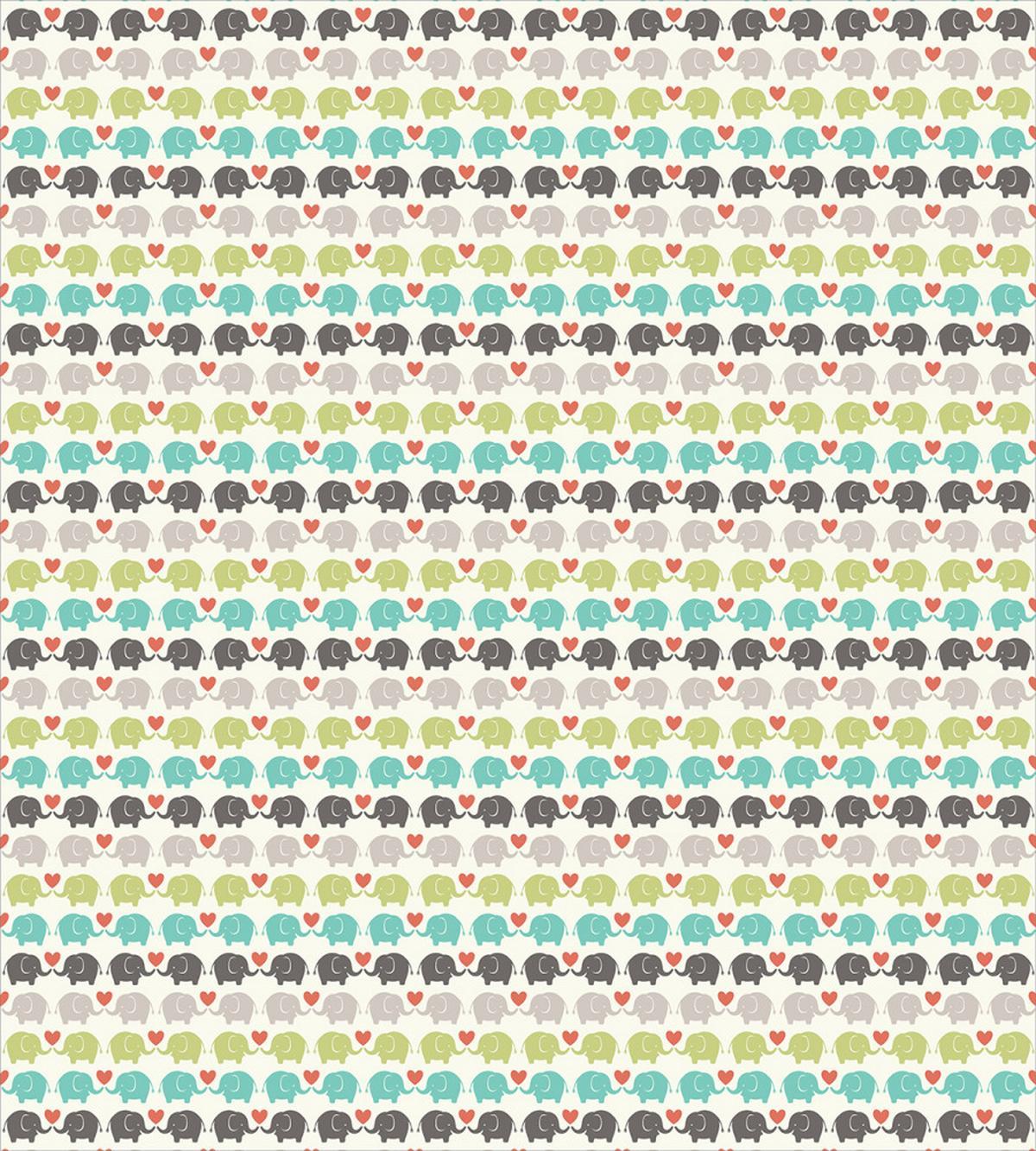 Elephants Love Adornment — Pattern