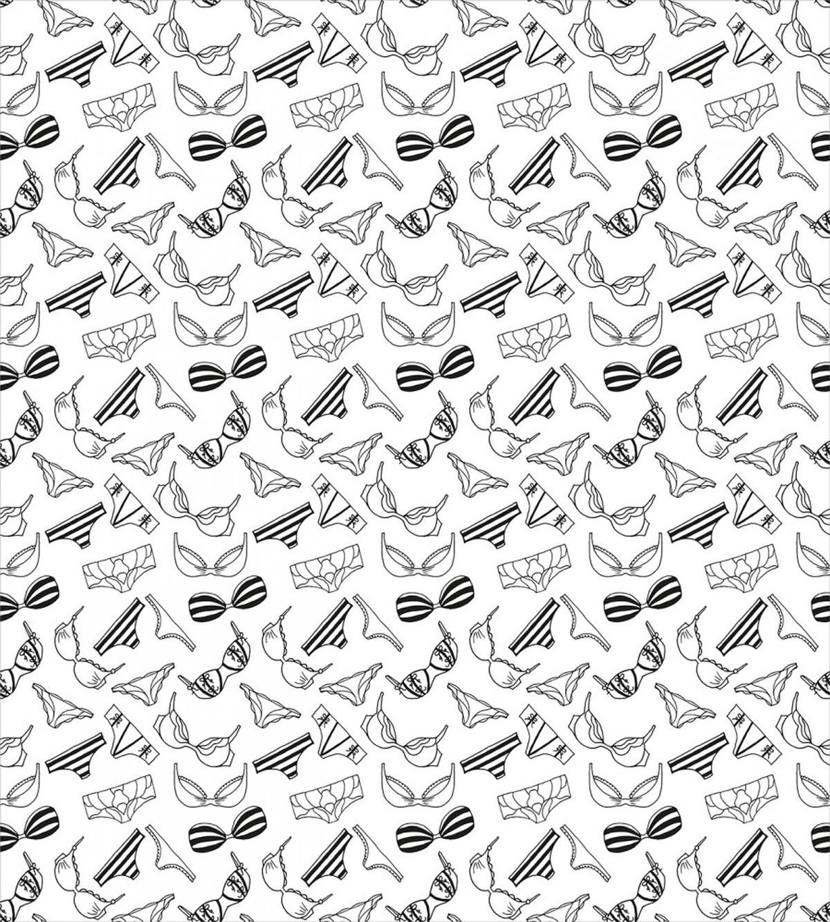 Lingerie Doodle — Pattern