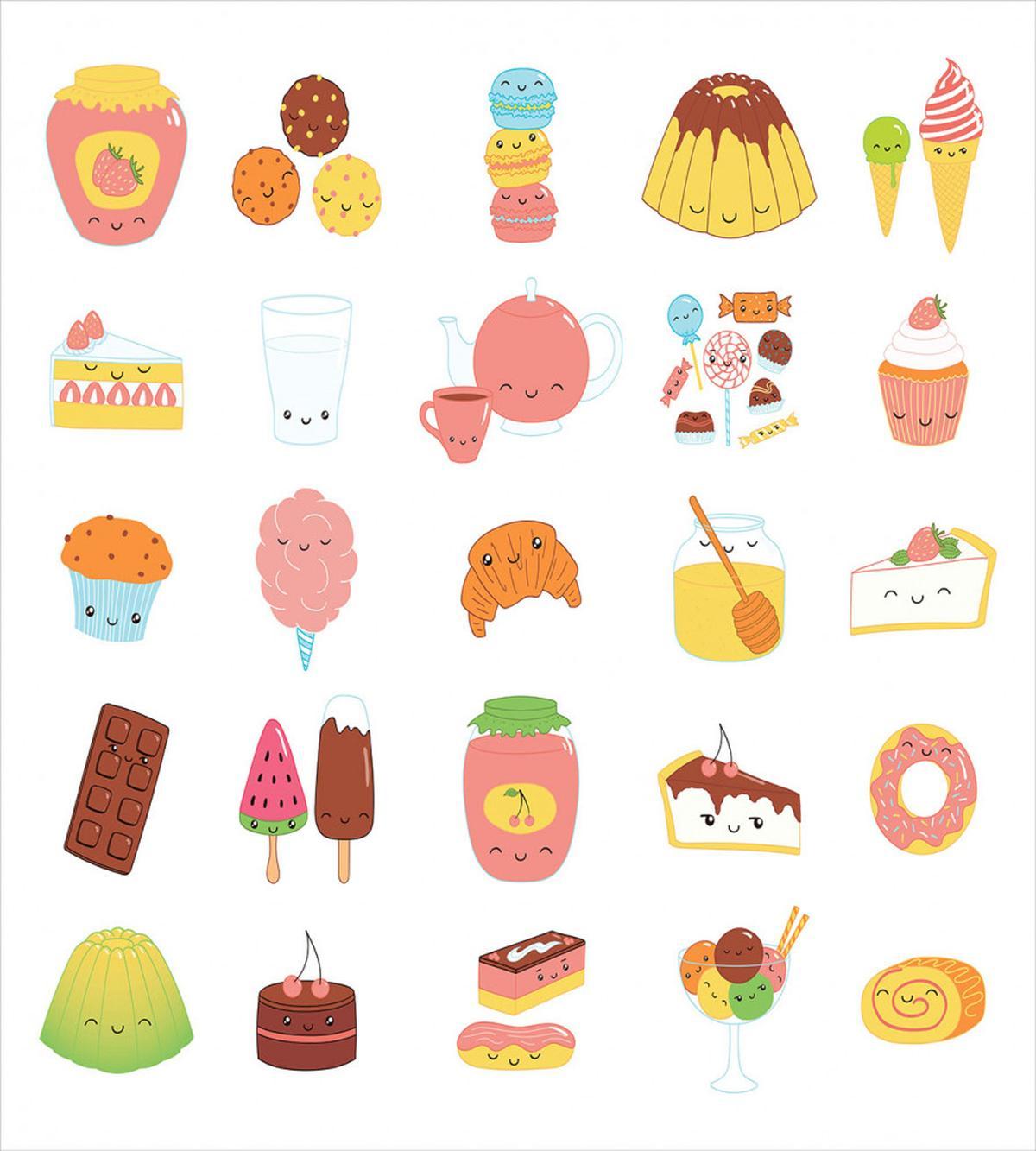 Dessert Concept Sketches — Pattern