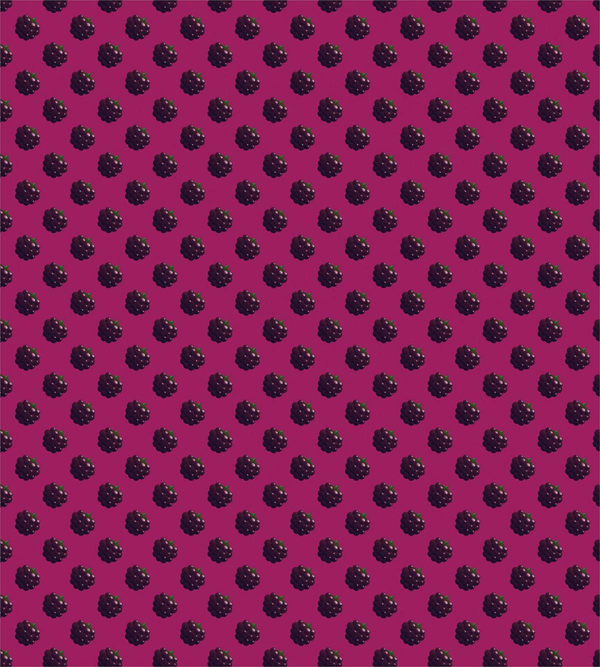 Juicy Blackberries — Pattern