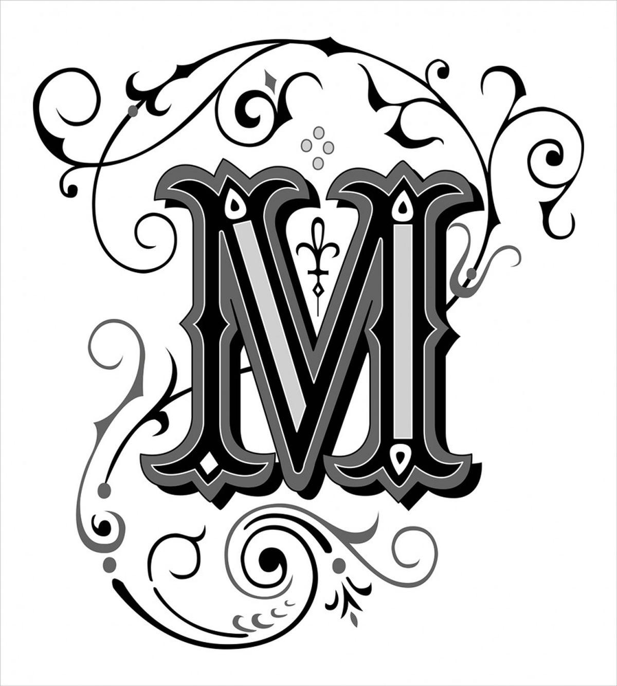 Eastern Abstract M — Pattern