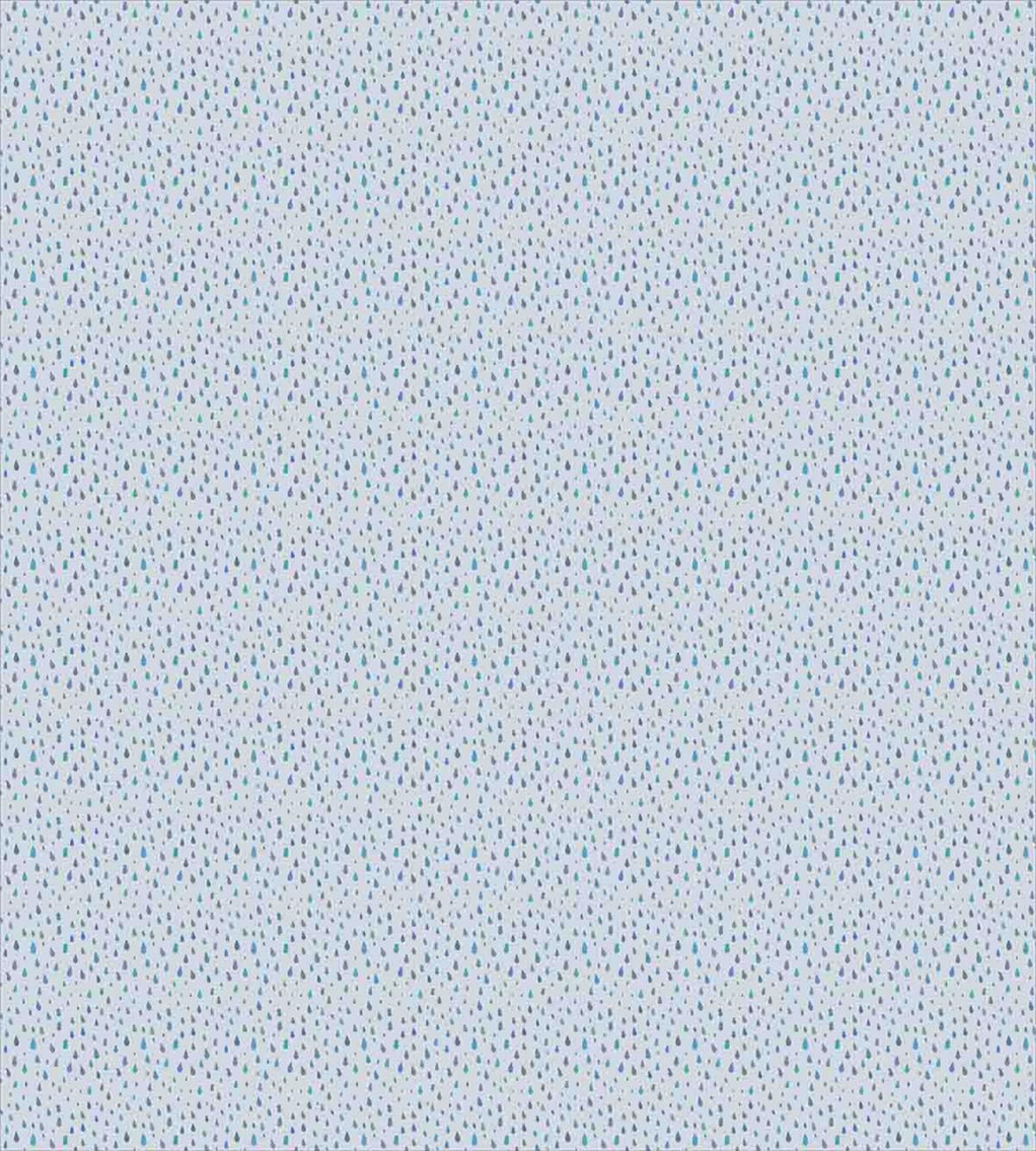 Rough Edged Aqua Droplets — Pattern