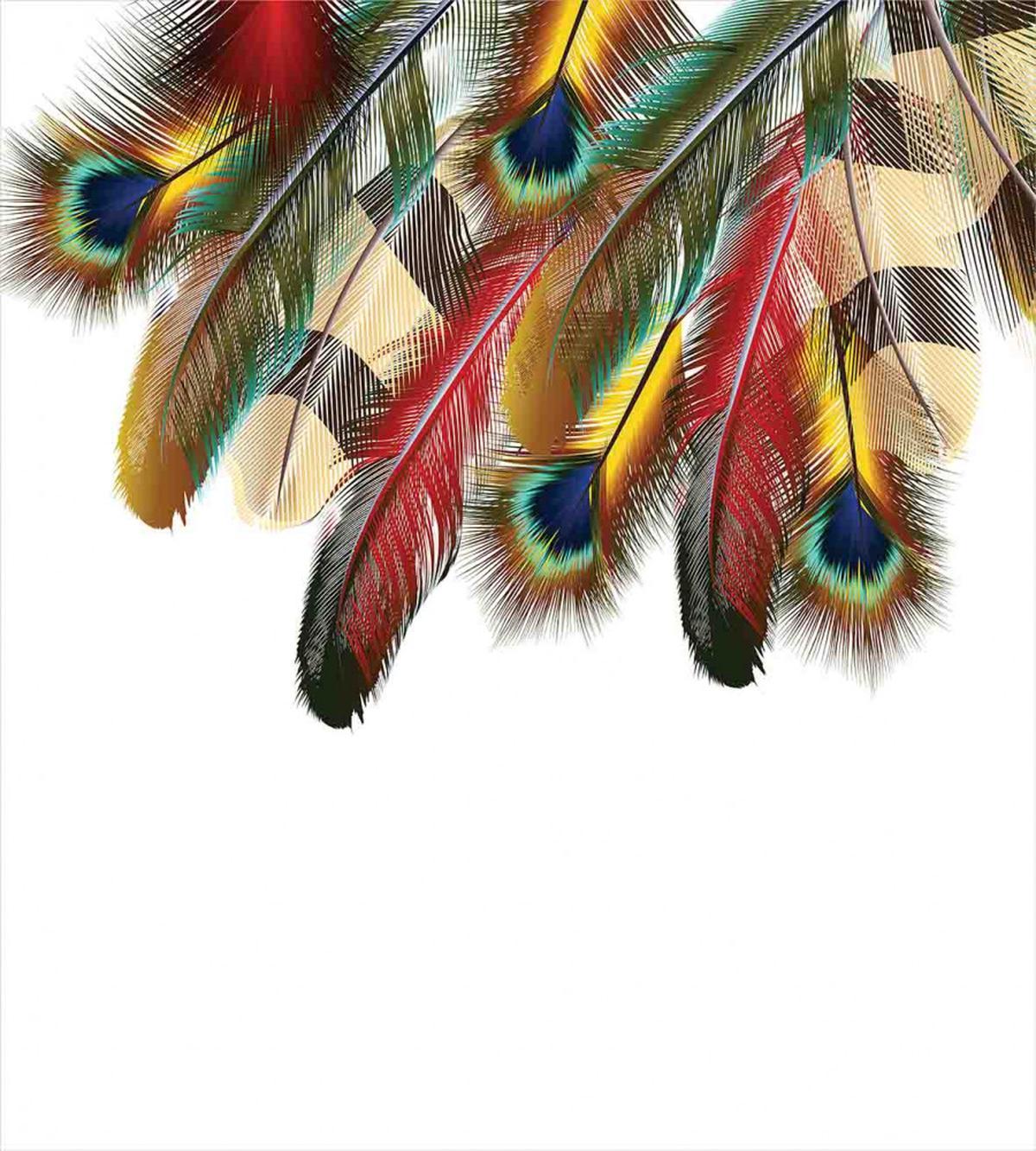 Vibrant Feathers Boho — Pattern