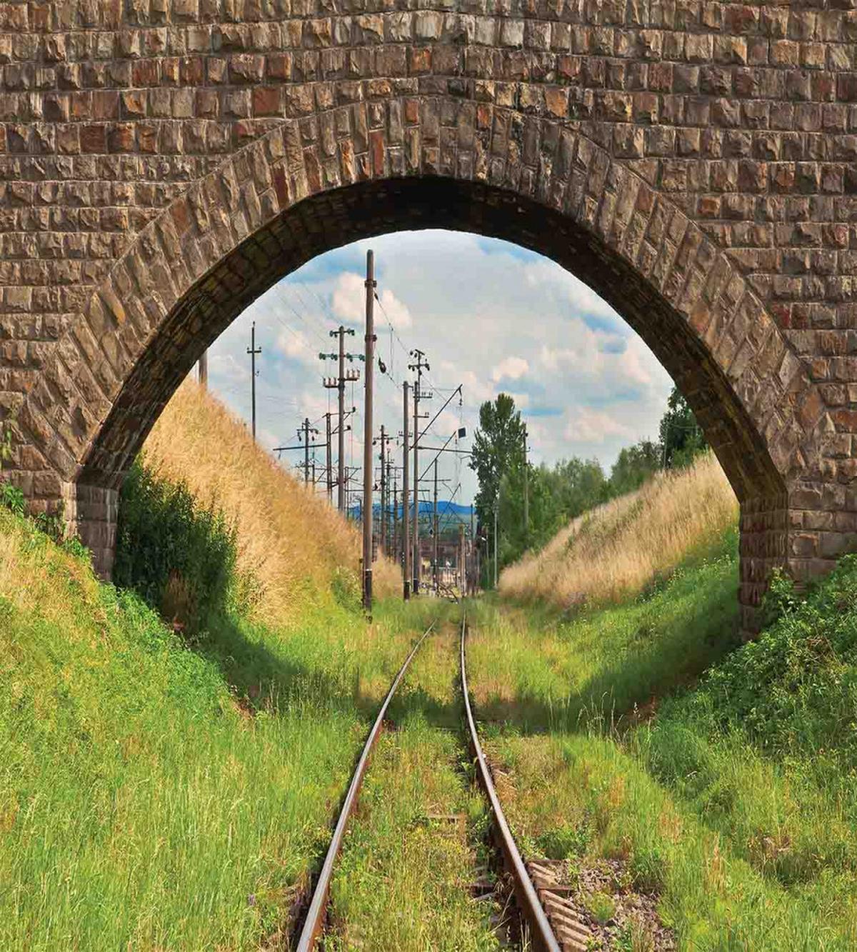 Bridge Railway Tranquil — Pattern