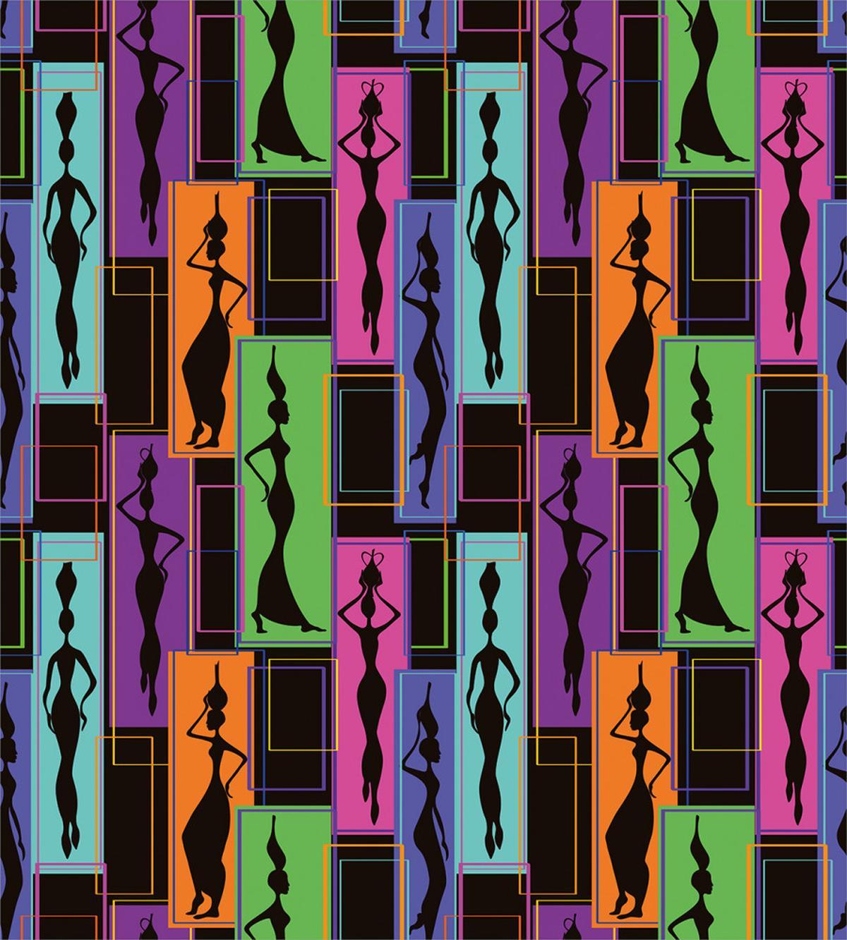 Vases on Heads — Pattern