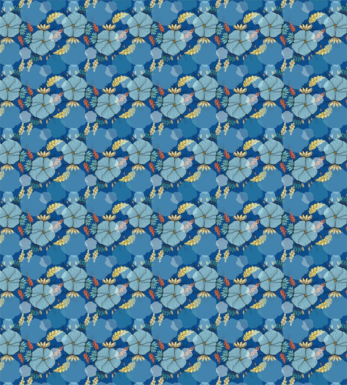 Doodle Flowers Boho Spring — Pattern